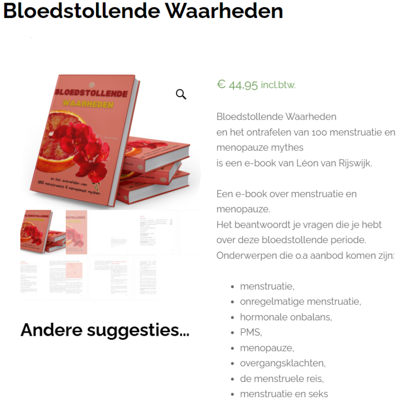 e-book Bloedstollende Waarheden